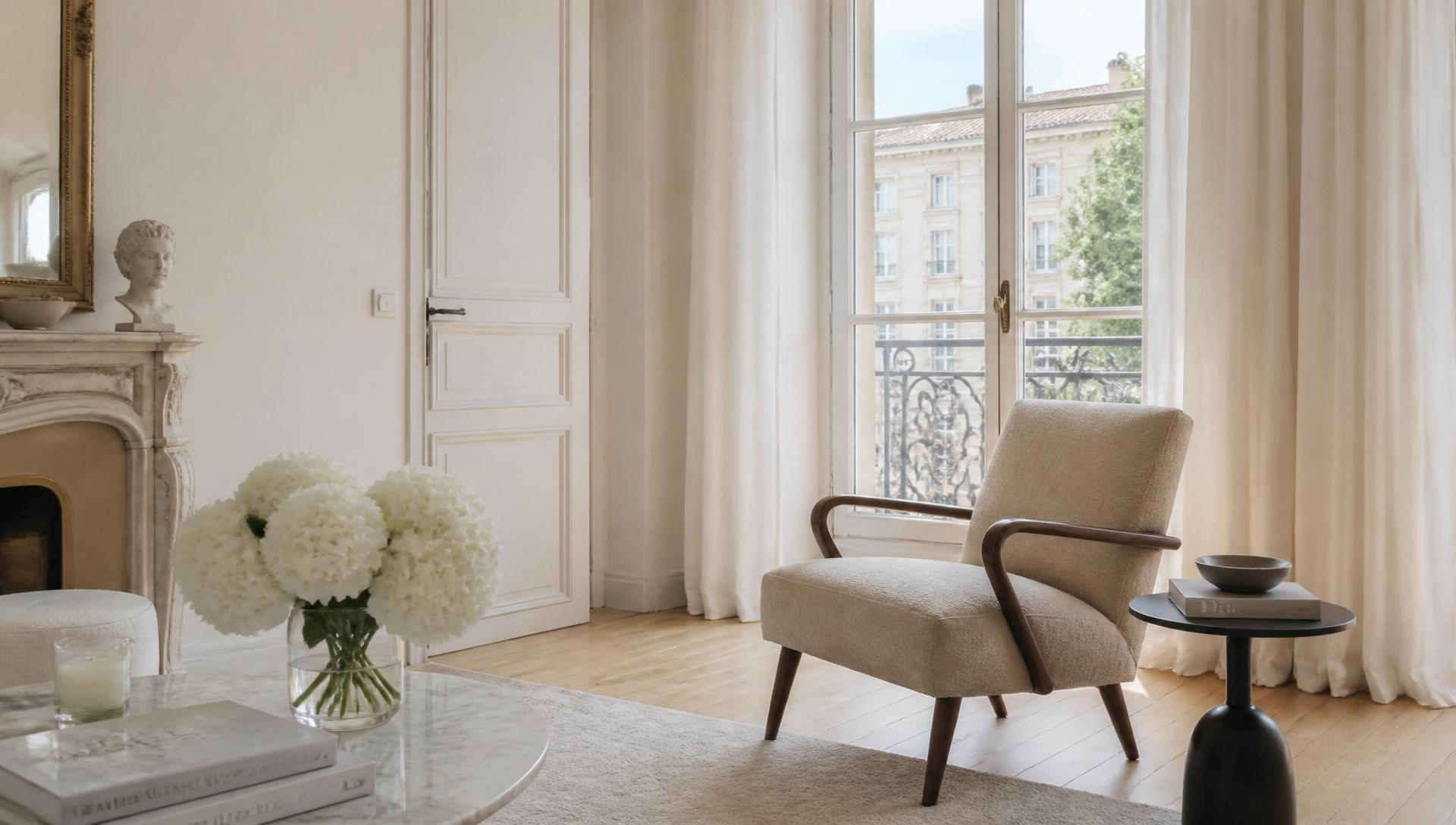 Intérieur d'appartement haut de gamme géré par MATSALOC