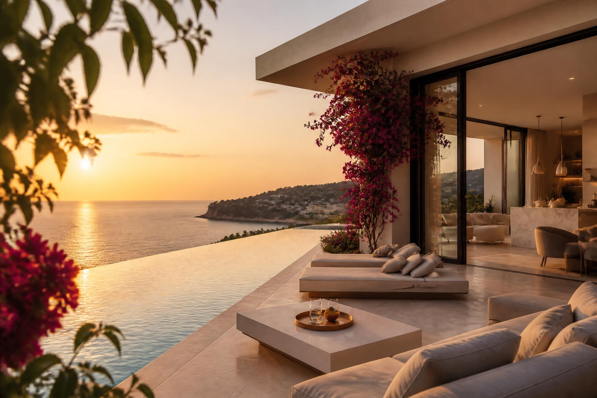 Appartement haut de gamme avec vue sur la Riviera